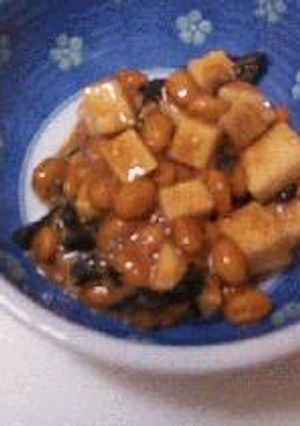 長芋とわかめの納豆あえ-レシピのメイン写真