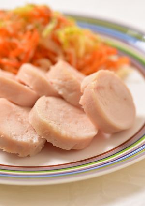 手作りサラダチキンと春野菜コールスロー-レシピのメイン写真