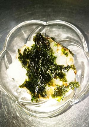 大根おろしと韓国のり納豆(^o^)-レシピのメイン写真