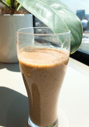 鉄分補給に！バナナとプルーンのスムージー-レシピのメイン写真