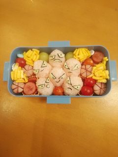 ポケモン タマタマ キャラ弁-レシピのメイン写真