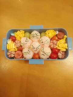 ポケモン タマタマ キャラ弁-レシピのメイン写真