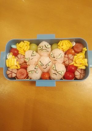 ポケモン　タマタマ　キャラ弁-レシピのメイン写真