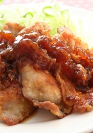 豚肉の梅ソースかけ-レシピのメイン写真