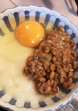 簡単・納豆餅〜❈-レシピのメイン写真