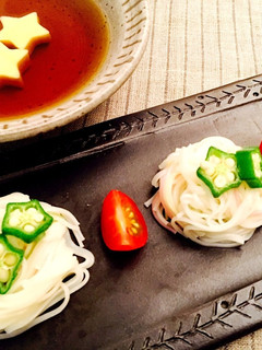 七夕に☆やっぱりそうめん!簡単行事食-レシピのメイン写真