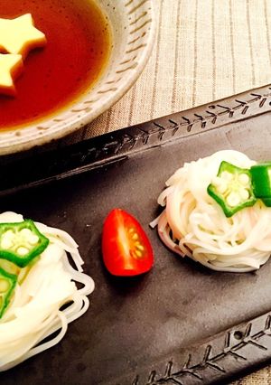 七夕に☆やっぱりそうめん!簡単行事食-レシピのメイン写真