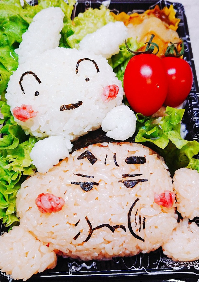 クレヨンしんちゃん♪シロと一緒キャラ弁♪-レシピのメイン写真
