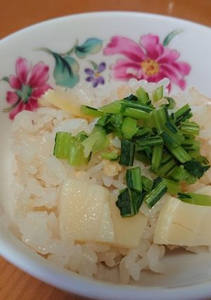 旬のタケノコご飯-レシピのメイン写真