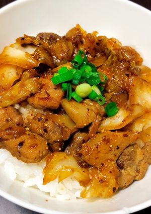 生姜焼き丼♡*-レシピのメイン写真