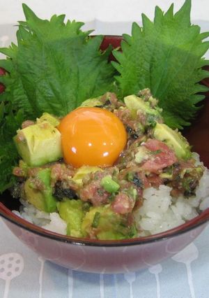 アボカドネギトロ丼-レシピのメイン写真