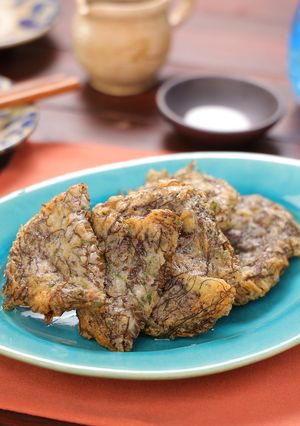 長芋ともずくのサクサクふんわり天ぷら☆-レシピのメイン写真