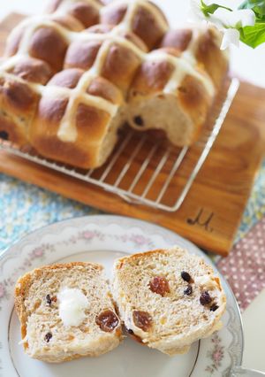 ハッピーイースター❁ホットクロスバンズ-レシピのメイン写真