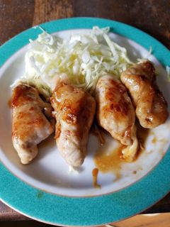 豚ロースのチーズ巻き⭐照り焼きソース-レシピのメイン写真