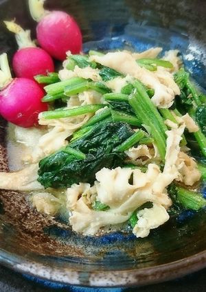 旨っ♥️ハナビラタケのからし炒め-レシピのメイン写真