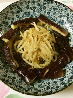 長ナスとモヤシのノンオイル青じそ和え~♪-レシピのメイン写真