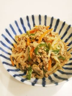もやしと豚ひき肉の生姜醤油和え-レシピのメイン写真