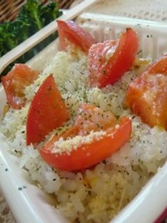 ガーリック風味トマトライス-レシピのメイン写真