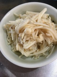 簡単一品!えのきドレッシング炒め-レシピのメイン写真