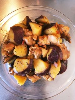 鶏肉とさつまいものエスニック煮-レシピのメイン写真