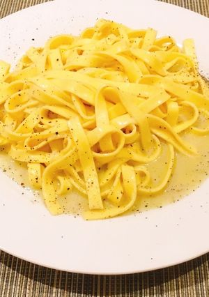 【ミラノ】トリュフの名店のカチョエぺぺ-レシピのメイン写真