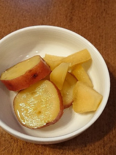 簡単作りおき!さつまいものりんご煮-レシピのメイン写真