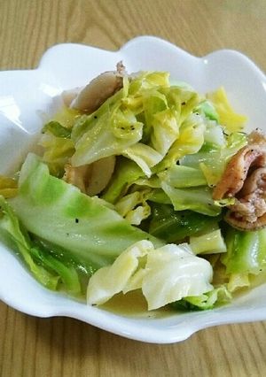 ホタテとキャベツのさっぱり炒め-レシピのメイン写真