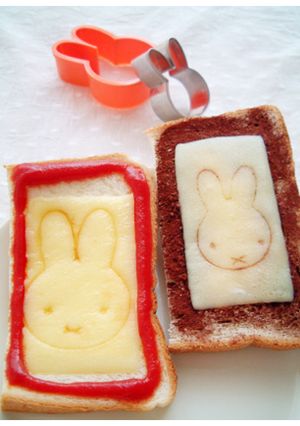 クッキー型で【可愛い】チーズトースト-レシピのメイン写真