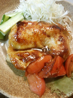 鶏もも肉の青じそトマト焼き-レシピのメイン写真