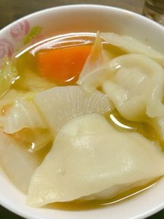 餃子とやさいのスープ♡-レシピのメイン写真