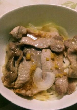 レンジで時短★豚しょうが焼き-レシピのメイン写真