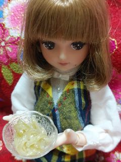 リカちゃんサイズ♡茎わかめワサビマヨꕤ*-レシピのメイン写真