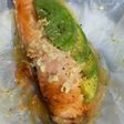 レンジで鮭とアボカドのバター蒸し焼き