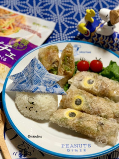 モランボンのチャプチェで春巻き-レシピのメイン写真