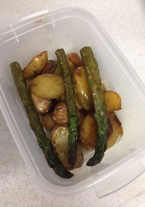 新じゃがとアスパラとエリンギのバター醤油-レシピのメイン写真
