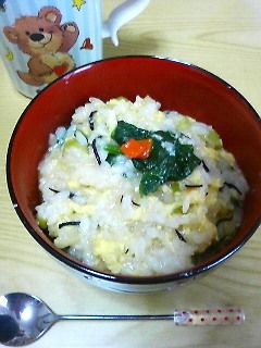 栄養バランス◎雑炊♪-レシピのメイン写真