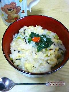 栄養バランス◎雑炊♪-レシピのメイン写真