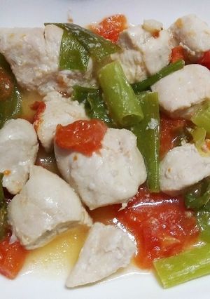 むね肉の塩麹蒸し-レシピのメイン写真