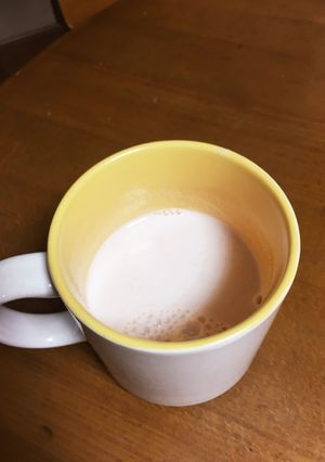 ホットいちごミルク-レシピのメイン写真