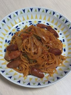 パスタ下茹で不要!簡単絶品ナポリタン-レシピのメイン写真