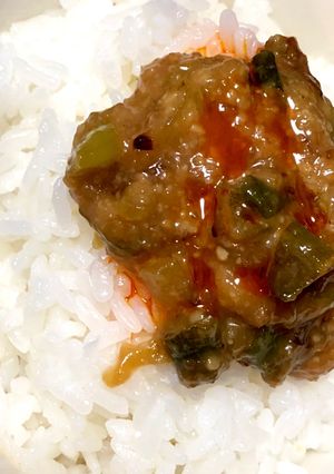 ご飯のお供ネギ味噌♪byラー油をかけて-レシピのメイン写真