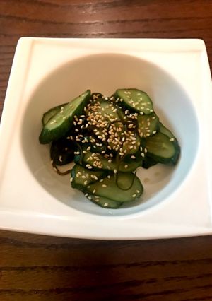 きゅうりの塩昆布あえ-レシピのメイン写真