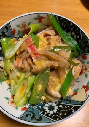 卵丼（車麩入り）-レシピのメイン写真