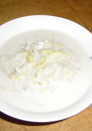 白菜とホタテの豆乳スープ-レシピのメイン写真
