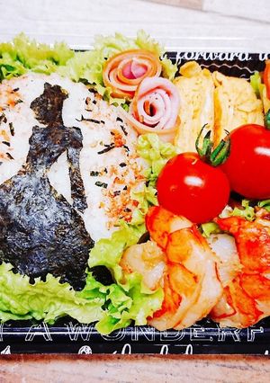 ディズニー☆シンデレラ♪簡単♪キャラ弁♪-レシピのメイン写真
