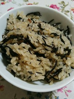 簡単時短、お弁当にひじきご飯-レシピのメイン写真
