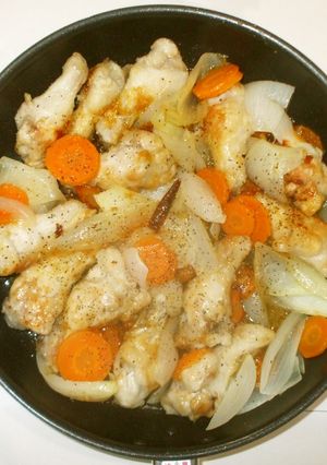 鶏手羽元のにんにく生姜焼き♪簡単-レシピのメイン写真