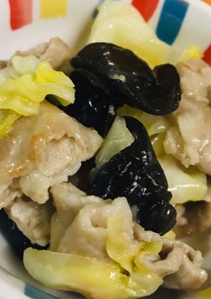 豚肉キャベツとキャベツの塩ダレ炒め-レシピのメイン写真