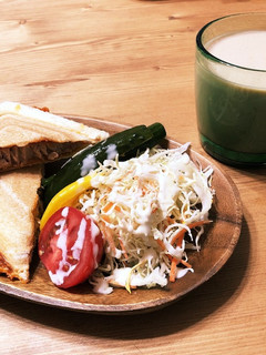 簡単!サラダシーチキンのカフェプレート-レシピのメイン写真