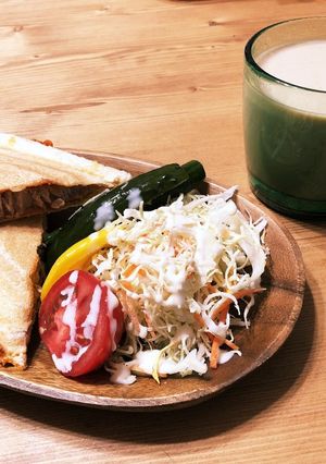 簡単！サラダシーチキンのカフェプレート-レシピのメイン写真